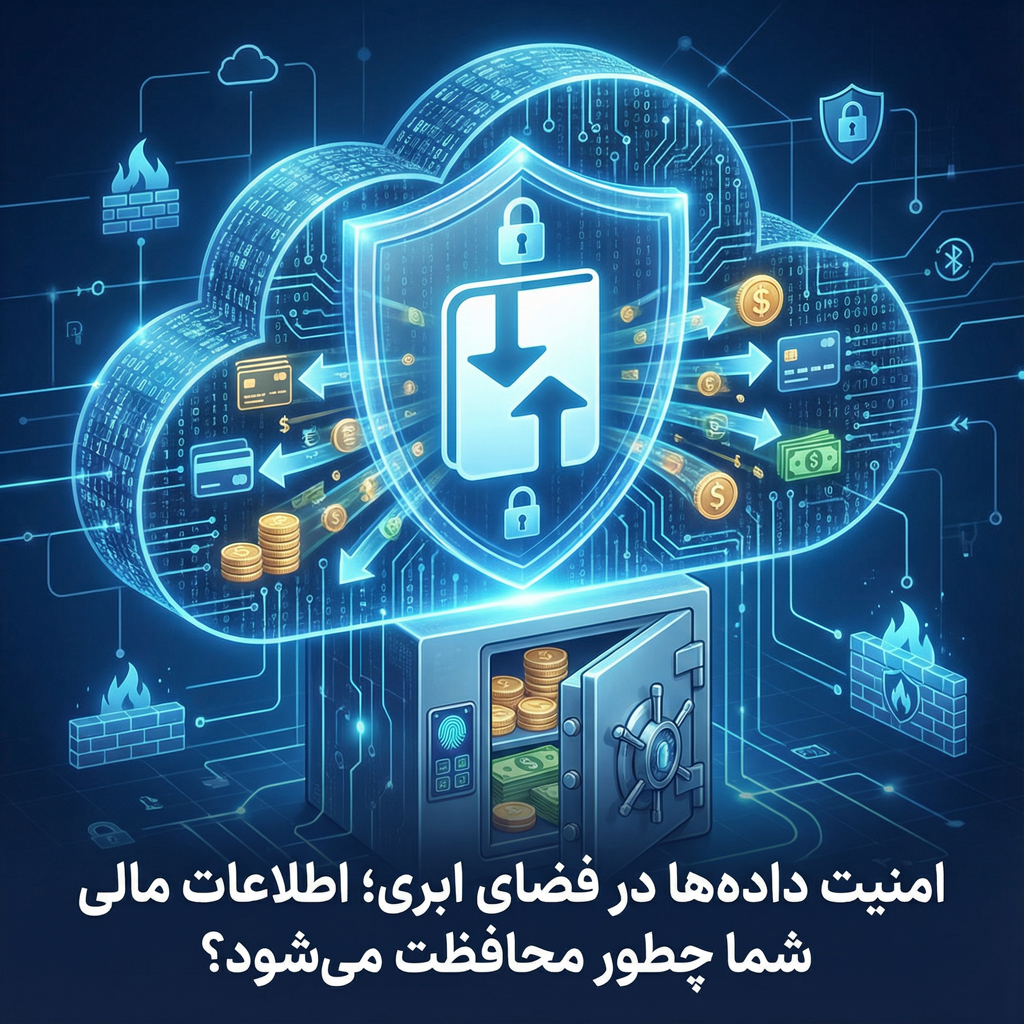 امنیت داده‌ها در فضای ابری؛ اطلاعات مالی شما چطور محافظت می‌شود؟ 🛡️